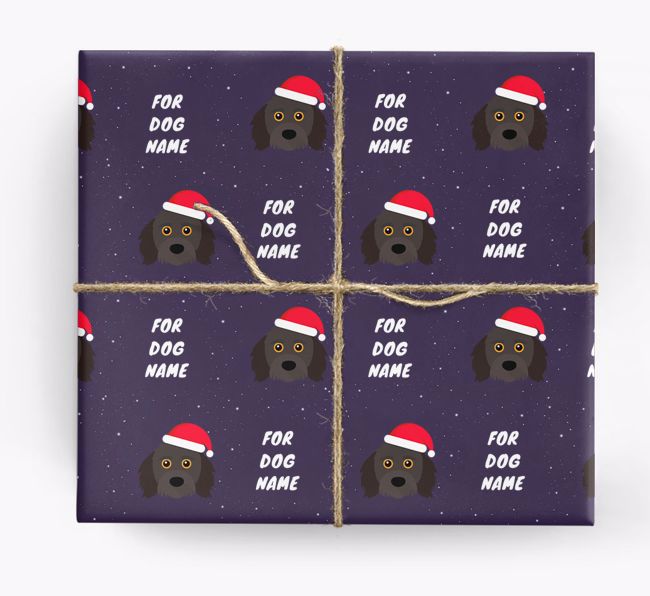 Christmas Wrapping Paper for your {breedFullName}